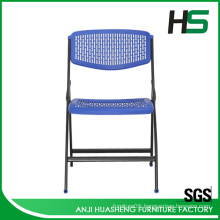 Plastic foldable camping chair for garden